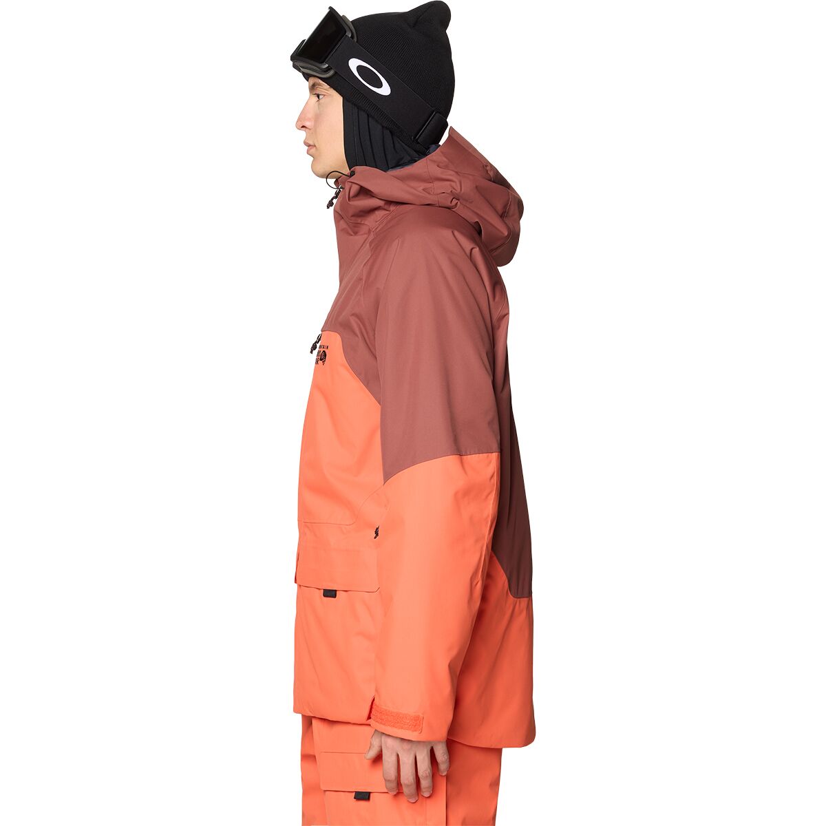 Мужская куртка Mountain Hardwear Firefall Insulated, цвет: Коричневый — фото 3