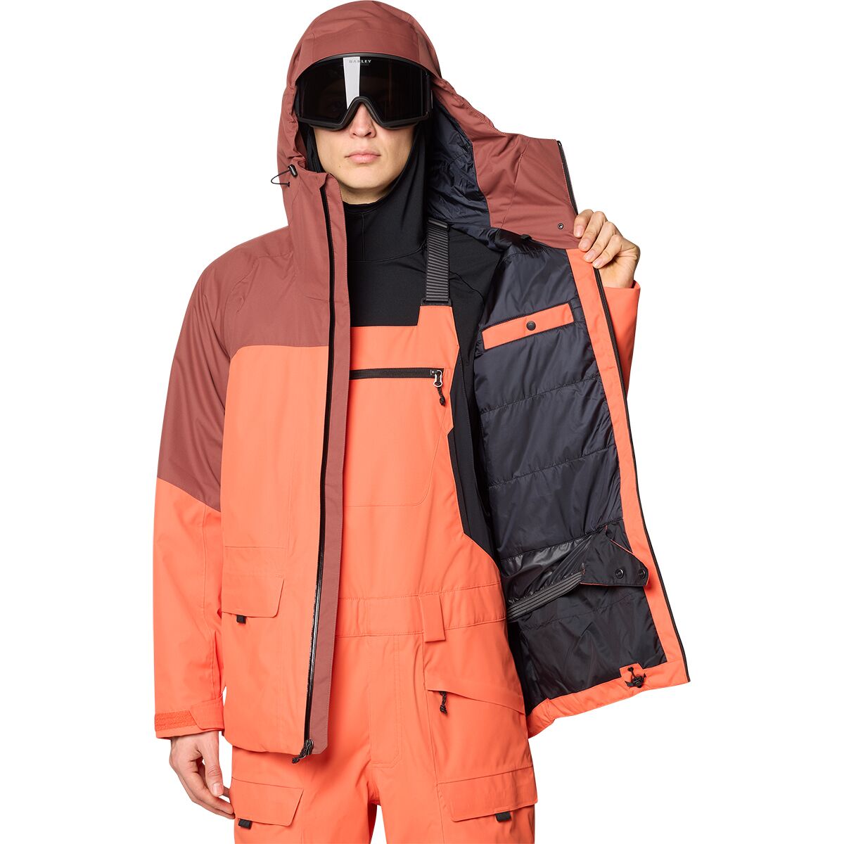 Мужская куртка Mountain Hardwear Firefall Insulated, цвет: Коричневый — фото 6