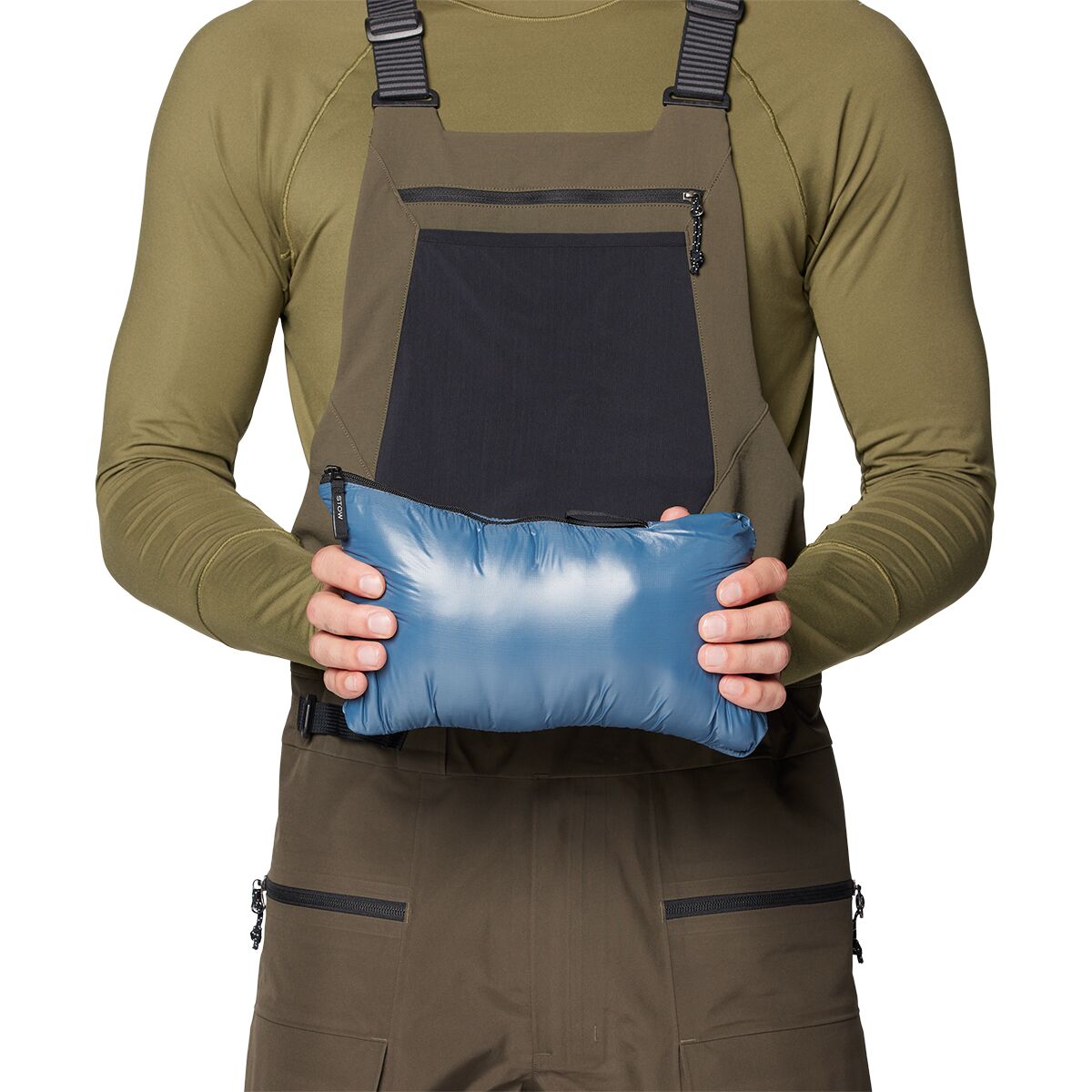 Мужская куртка Mountain Hardwear Ghost Whisperer, цвет: Синий — фото 7