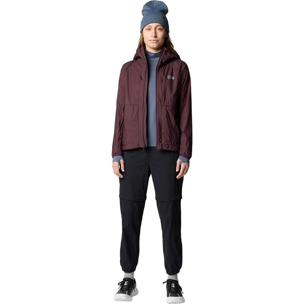 Женские брюки Mountain Hardwear Dynama Convertible Utility Jogger, цвет: Чёрный — фото 8