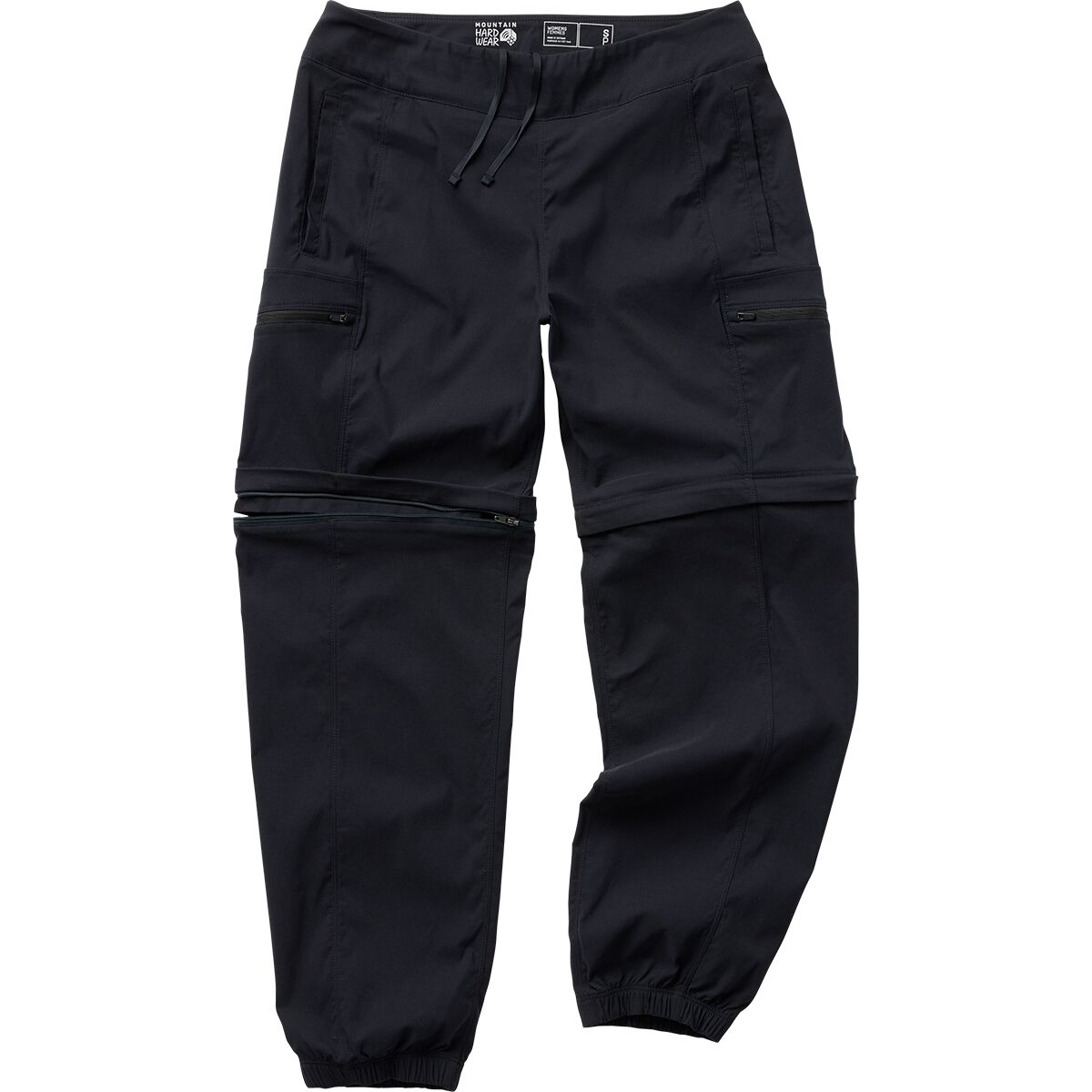 Женские брюки Mountain Hardwear Dynama Convertible Utility Jogger, цвет: Чёрный — фото 10