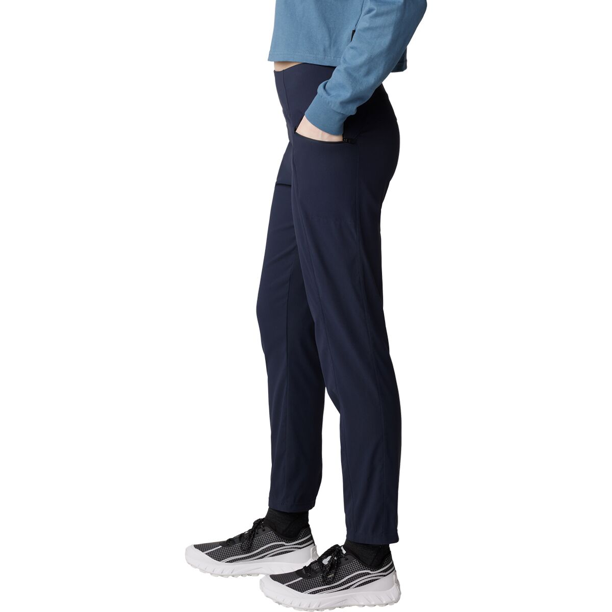Женские брюки Mountain Hardwear Dynama High Rise Pant, цвет: Abyss — фото 3