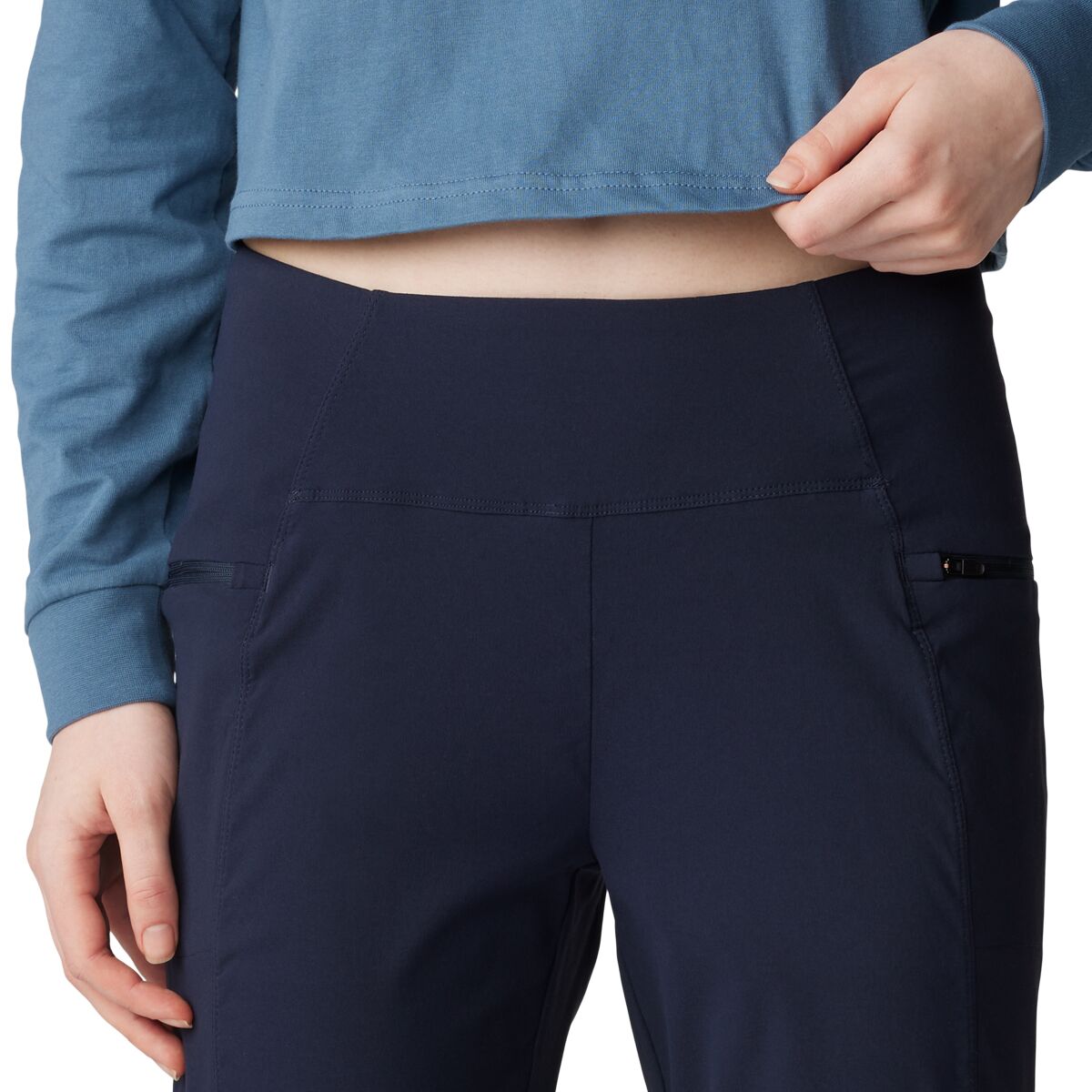 Женские брюки Mountain Hardwear Dynama High Rise Pant, цвет: Abyss — фото 6