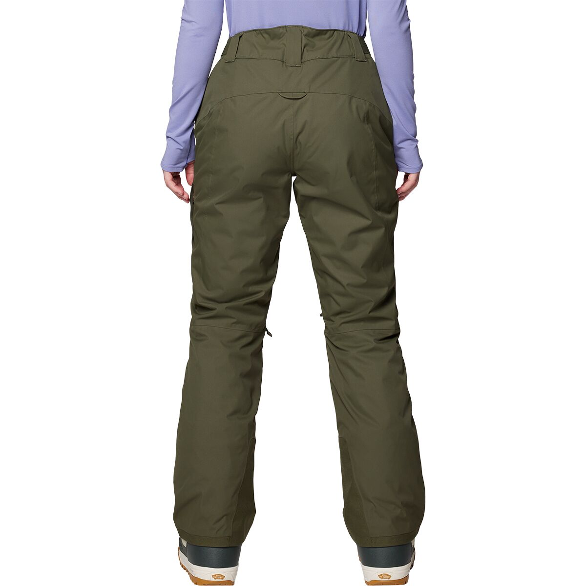 Женские брюки Mountain Hardwear FireFall Insulated Pant, цвет: Тёмный сосновый — фото 8