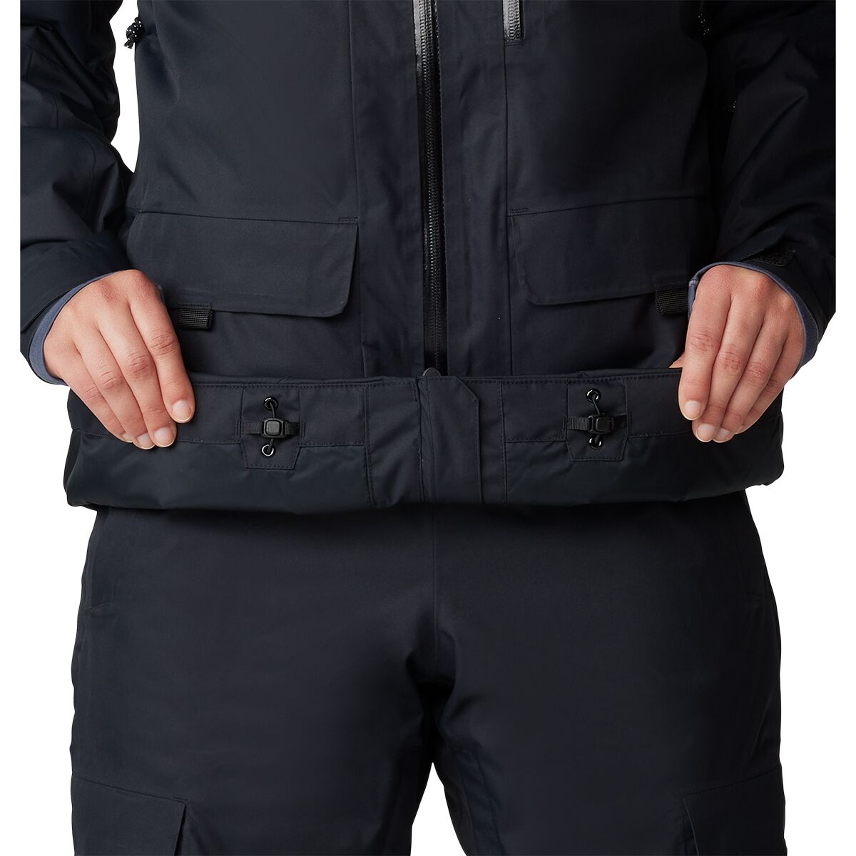 Женская куртка Mountain Hardwear Firefall Insulated, цвет: Чёрный — фото 2