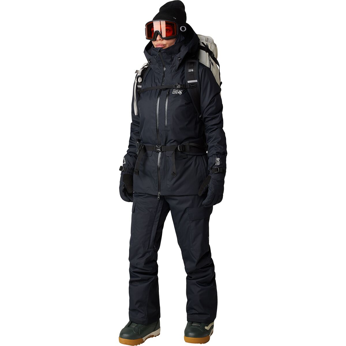 Женская куртка Mountain Hardwear Firefall Insulated, цвет: Чёрный — фото 3