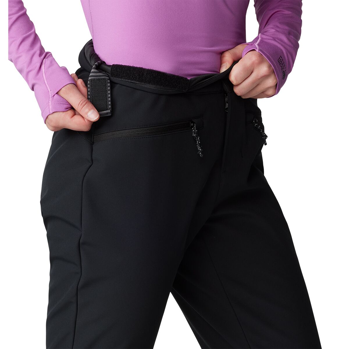 Женские брюки Mountain Hardwear Firefall Stretch Pant, цвет: Чёрный — фото 5