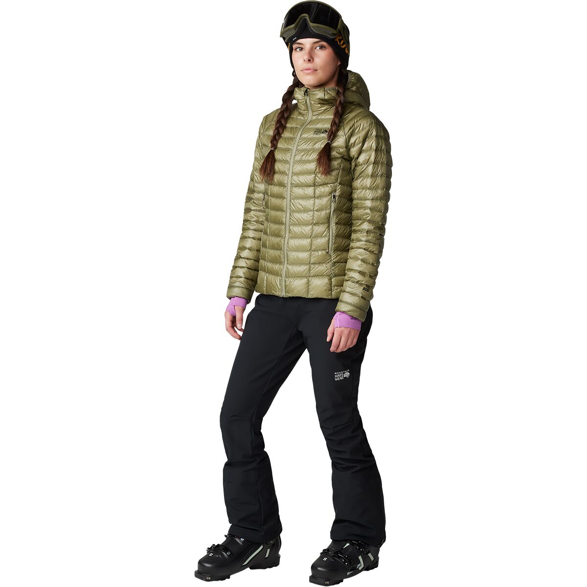 Женские брюки Mountain Hardwear Firefall Stretch Pant, цвет: Чёрный — фото 8