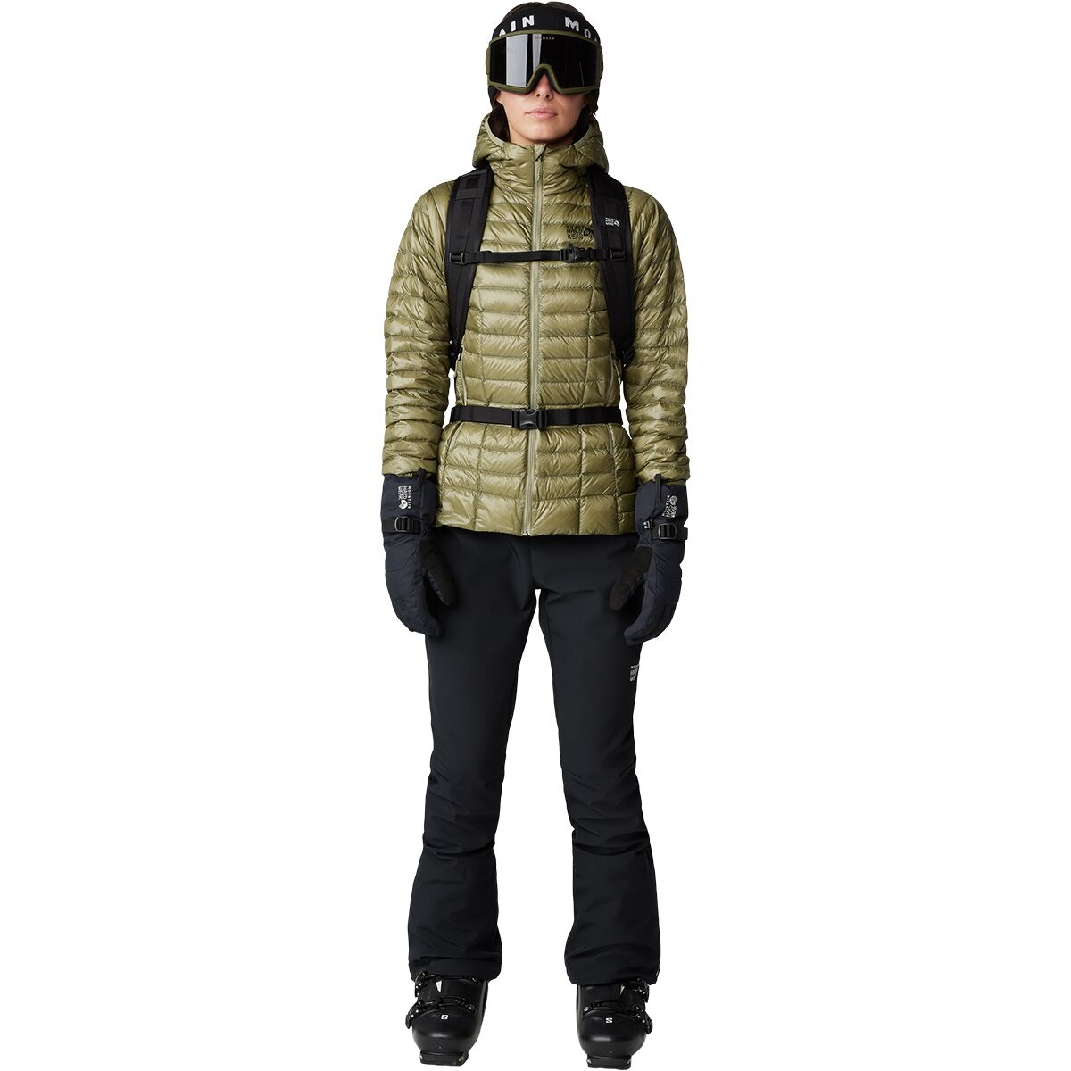 Женские брюки Mountain Hardwear Firefall Stretch Pant, цвет: Чёрный — фото 9