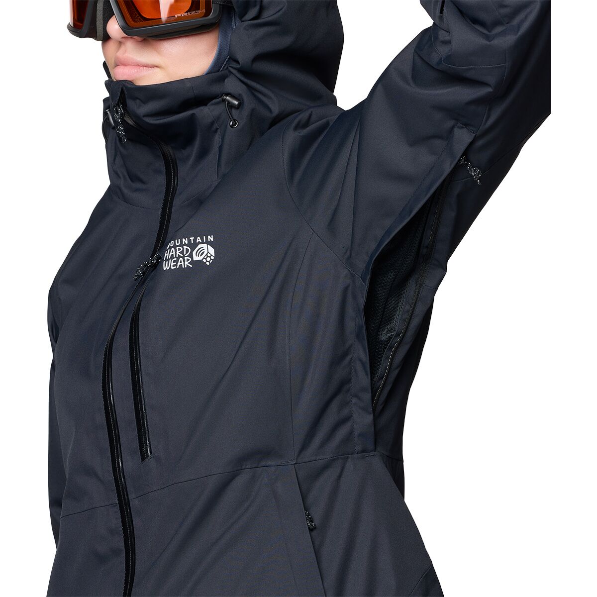 Женская куртка Mountain Hardwear Firefall, цвет: Чёрный — фото 12