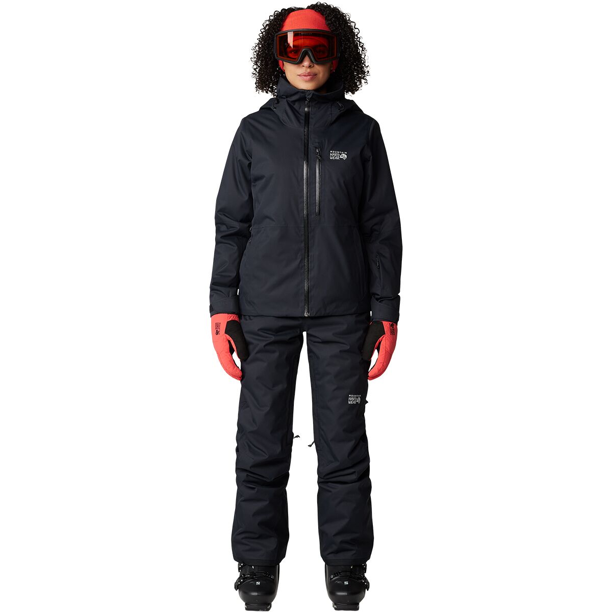 Женская куртка Mountain Hardwear Firefall, цвет: Чёрный — фото 4