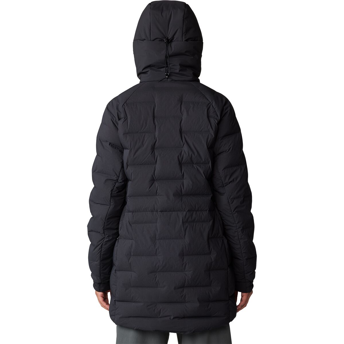 Женская куртка Mountain Hardwear Stretchdown, цвет: Чёрный — фото 2