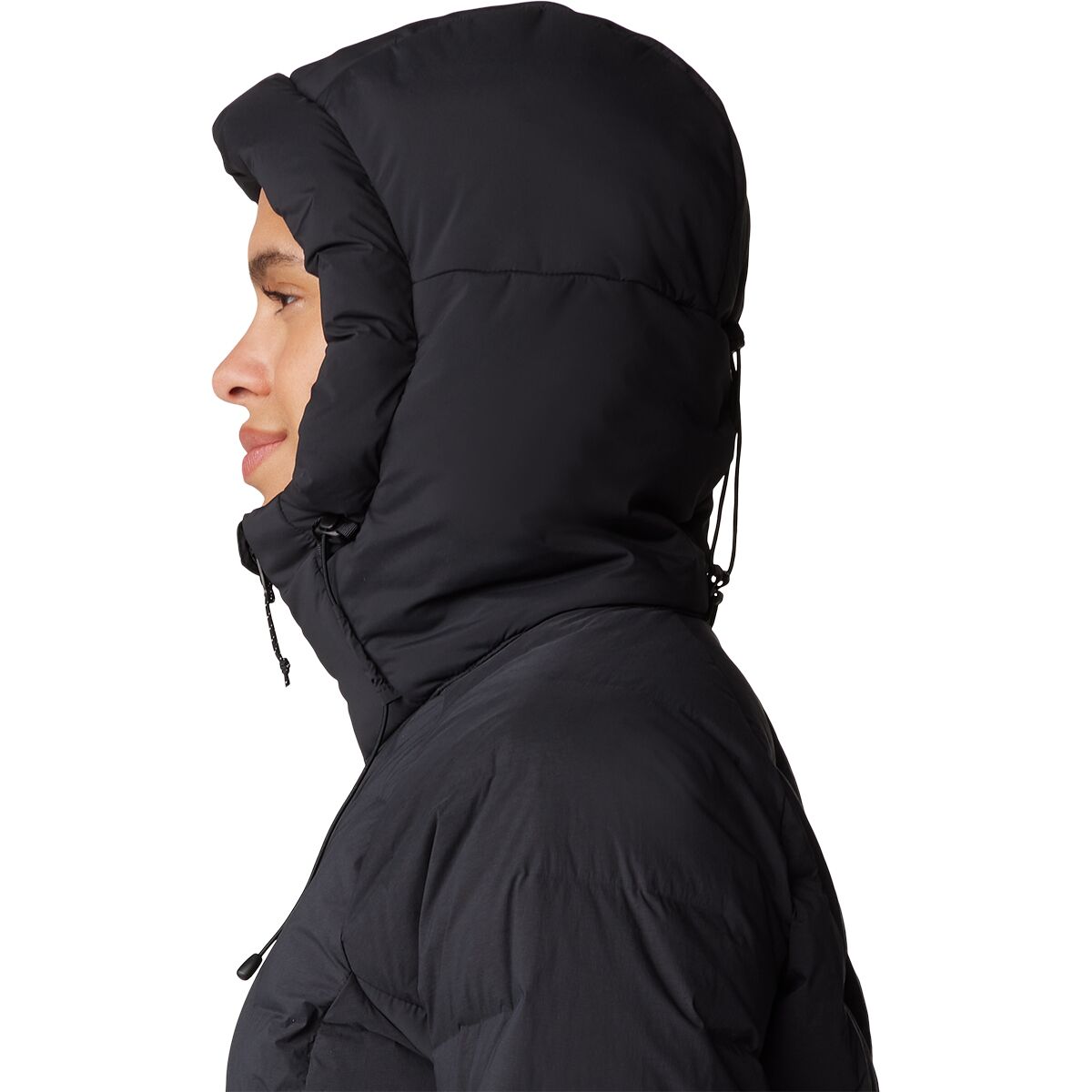 Женская куртка Mountain Hardwear Stretchdown, цвет: Чёрный — фото 5