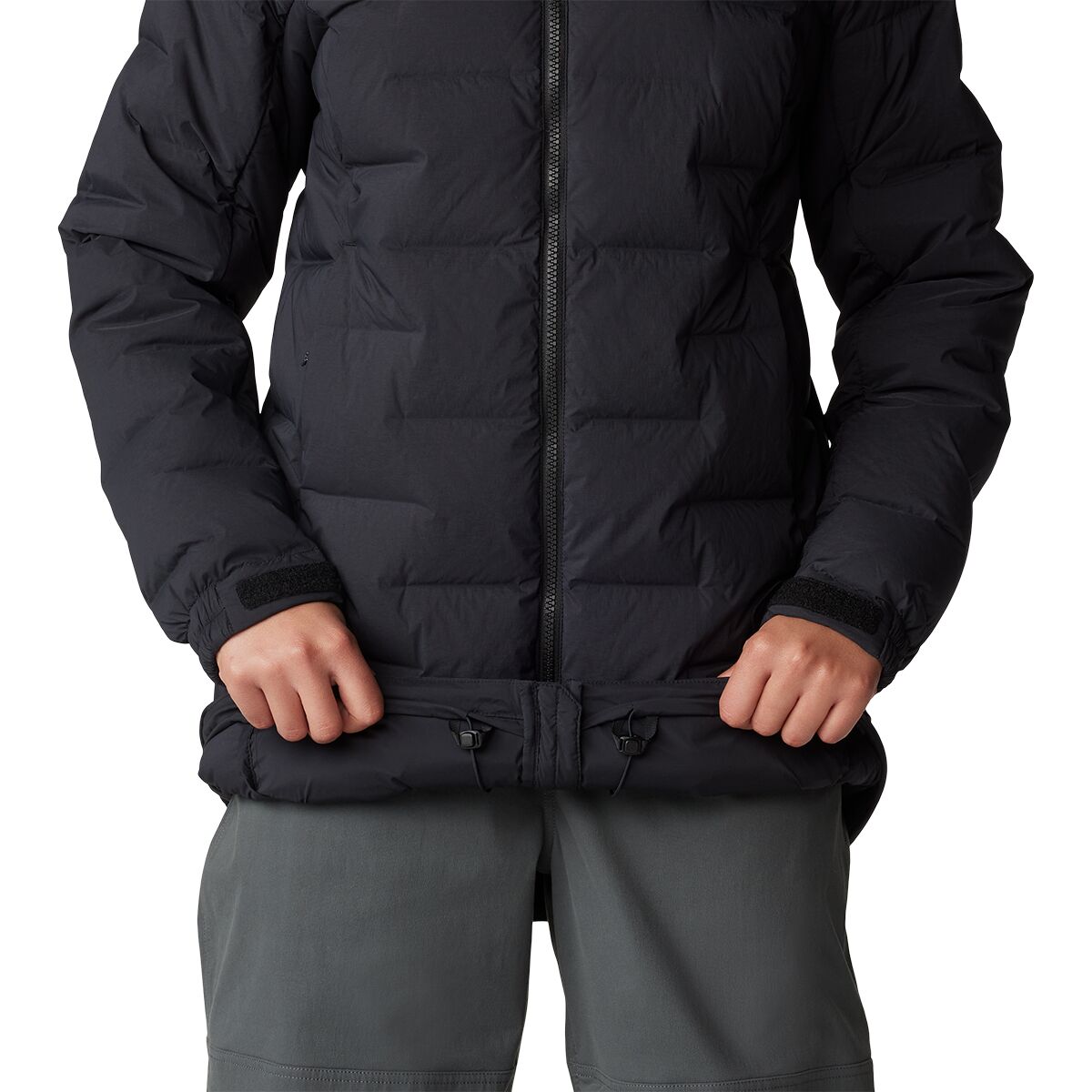 Женская куртка Mountain Hardwear Stretchdown, цвет: Чёрный — фото 8