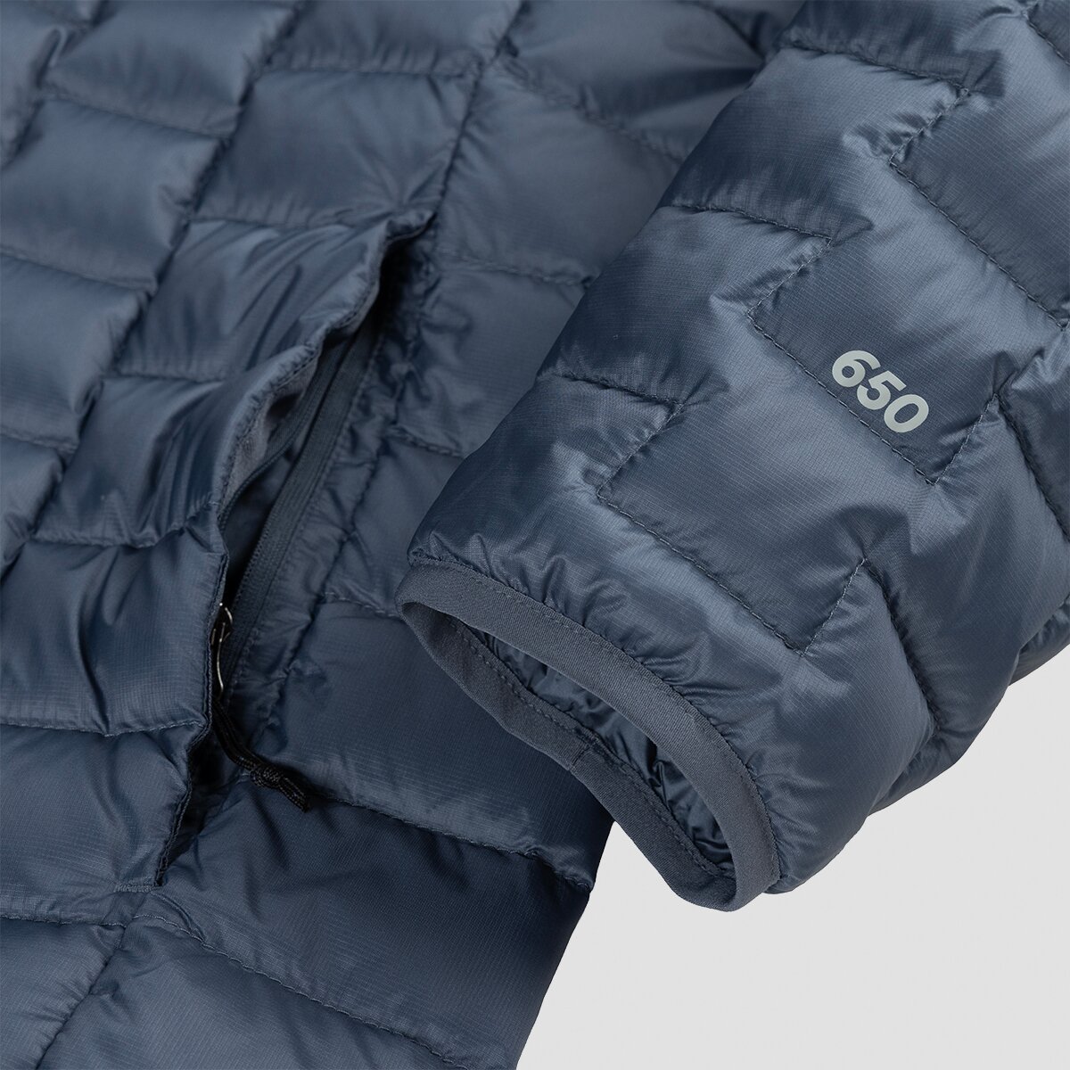 Мужское худи Mountain Hardwear Temescalborz Down Hoodie, цвет: Синий — фото 4