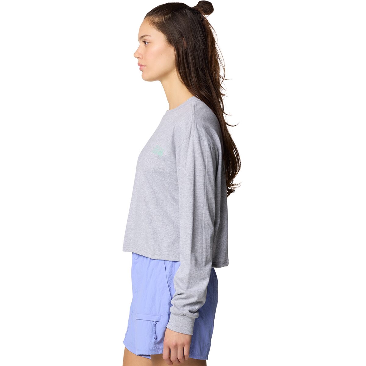 Mountain Hardwear Mountain Sunset Boxy Crop Long-Sleeve Top...