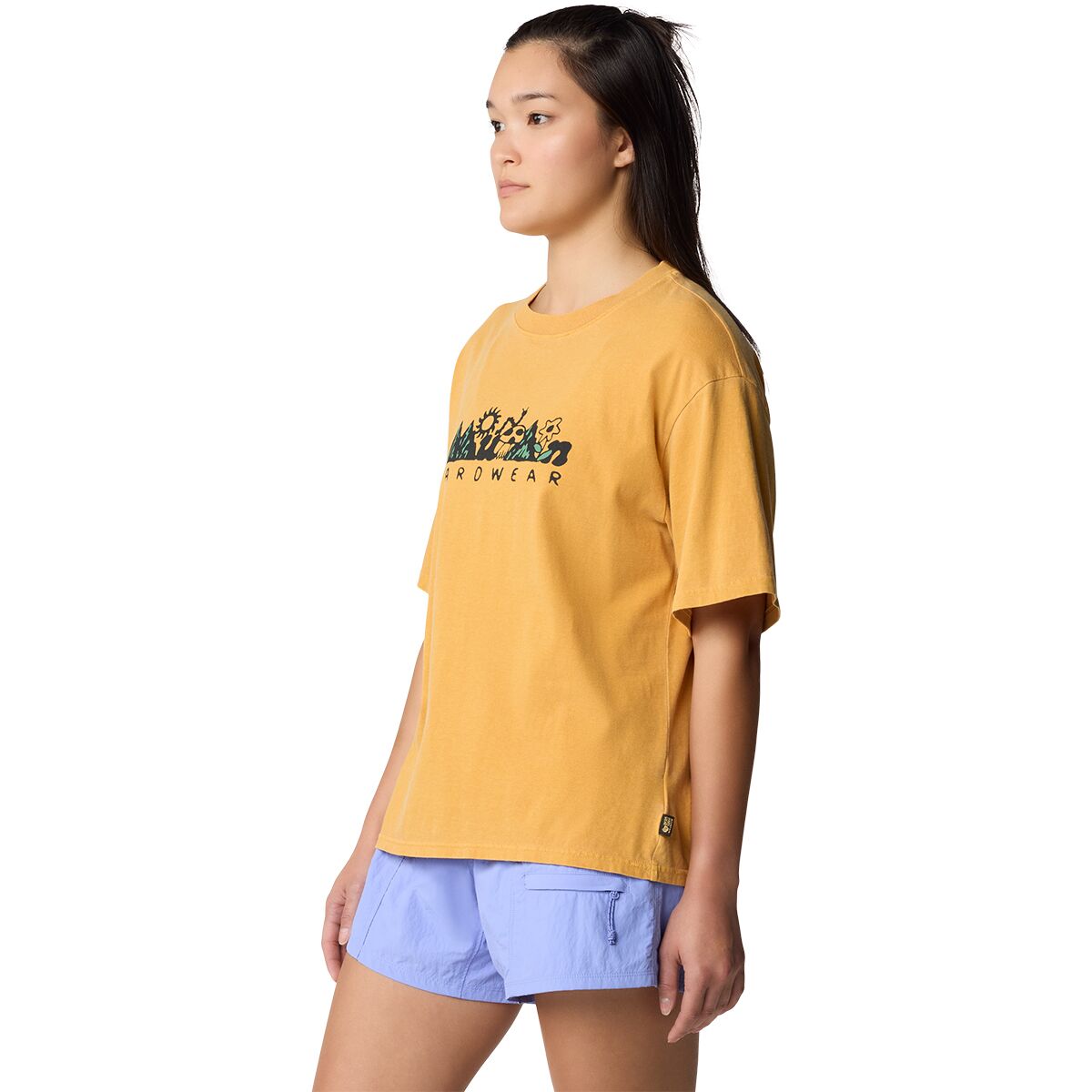 Mountain Hardwear Sun Stash Collab Crop Short-Sleeve Top -...