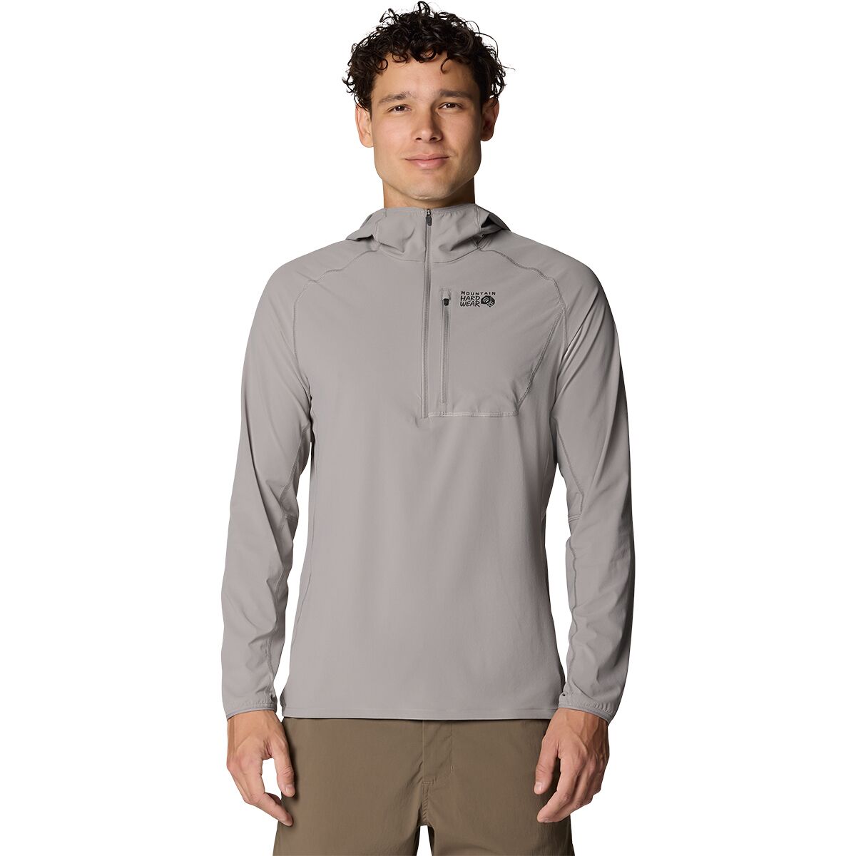 Мужское худи Mountain Hardwear Sunshield, цвет: Approaching Storm