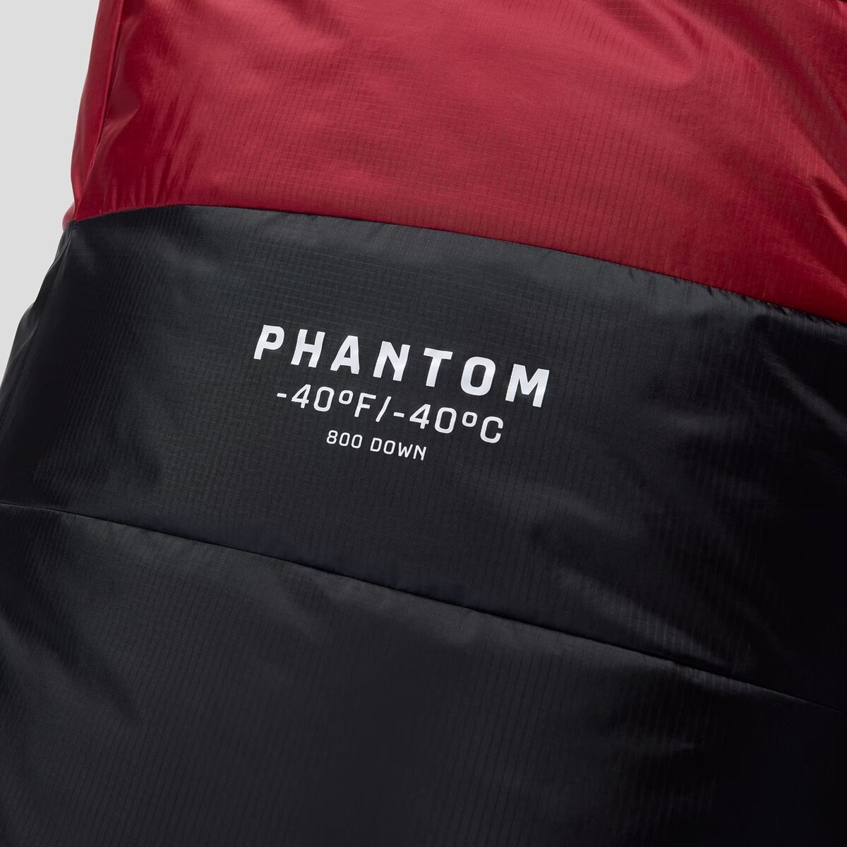 Спальные мешки Mountain Hardwear Phantom Windstopper Sleeping Bag: -40F Down, цвет: Красный — фото 7