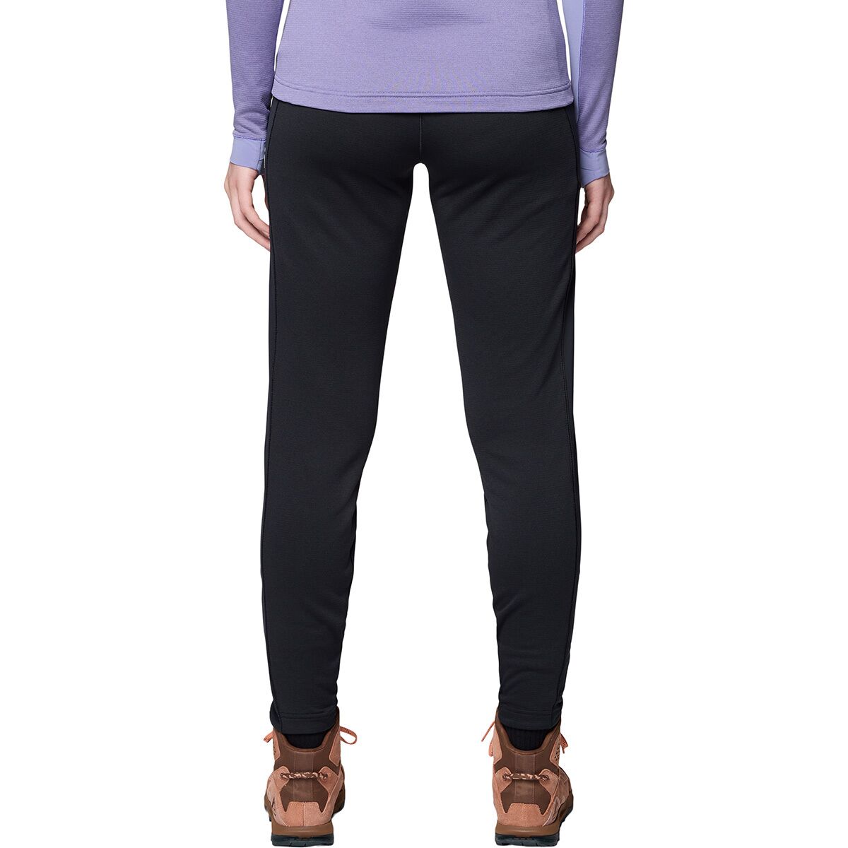 Женские брюки Mountain Hardwear Up First Tech Fleece Pant, цвет: Чёрный — фото 4
