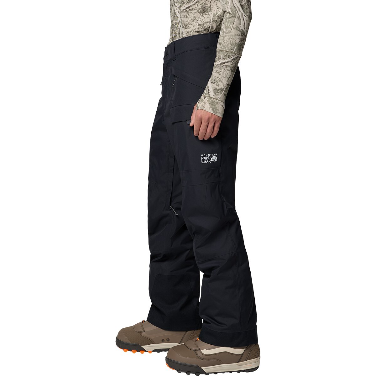Мужские брюки Mountain Hardwear Firefall Insulated, цвет: Чёрный — фото 2