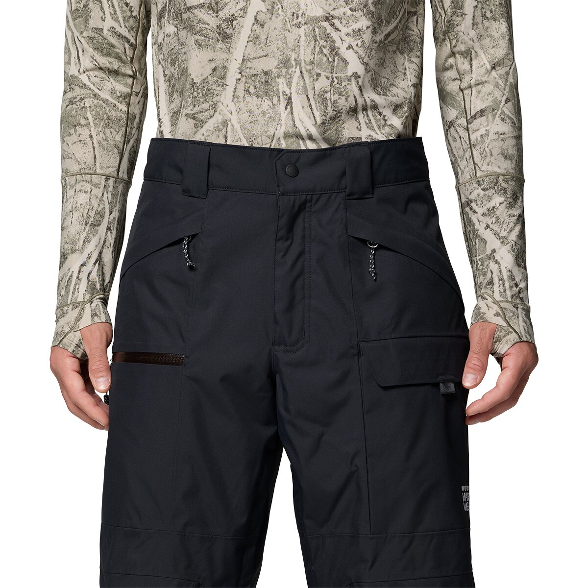 Мужские брюки Mountain Hardwear Firefall Insulated, цвет: Чёрный — фото 3