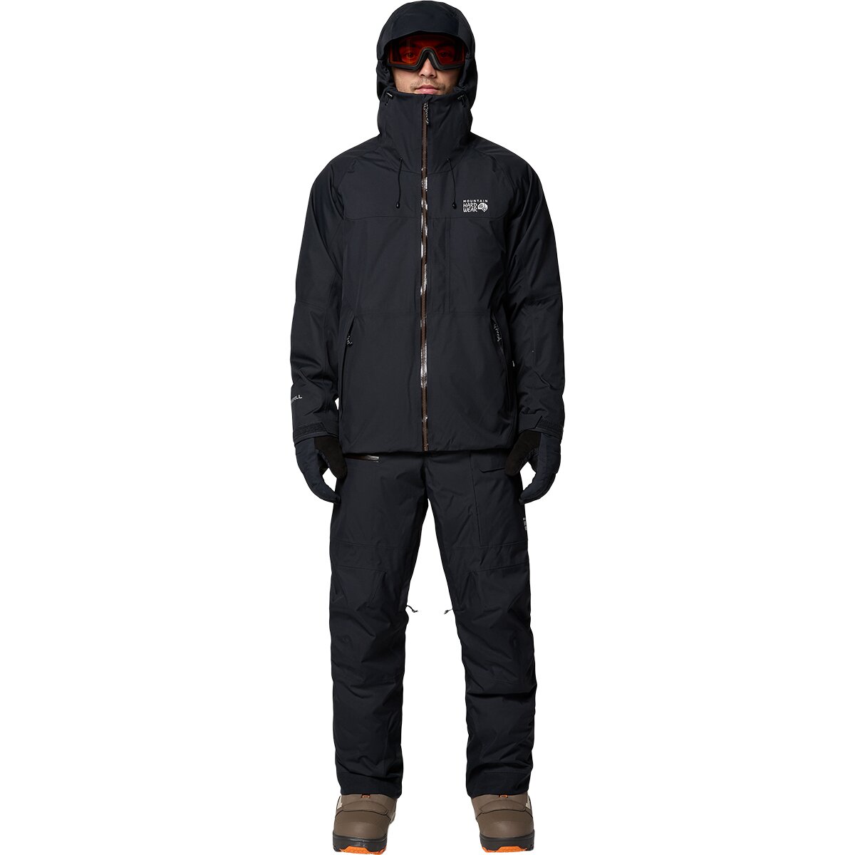 Мужские брюки Mountain Hardwear Firefall Insulated, цвет: Чёрный — фото 9