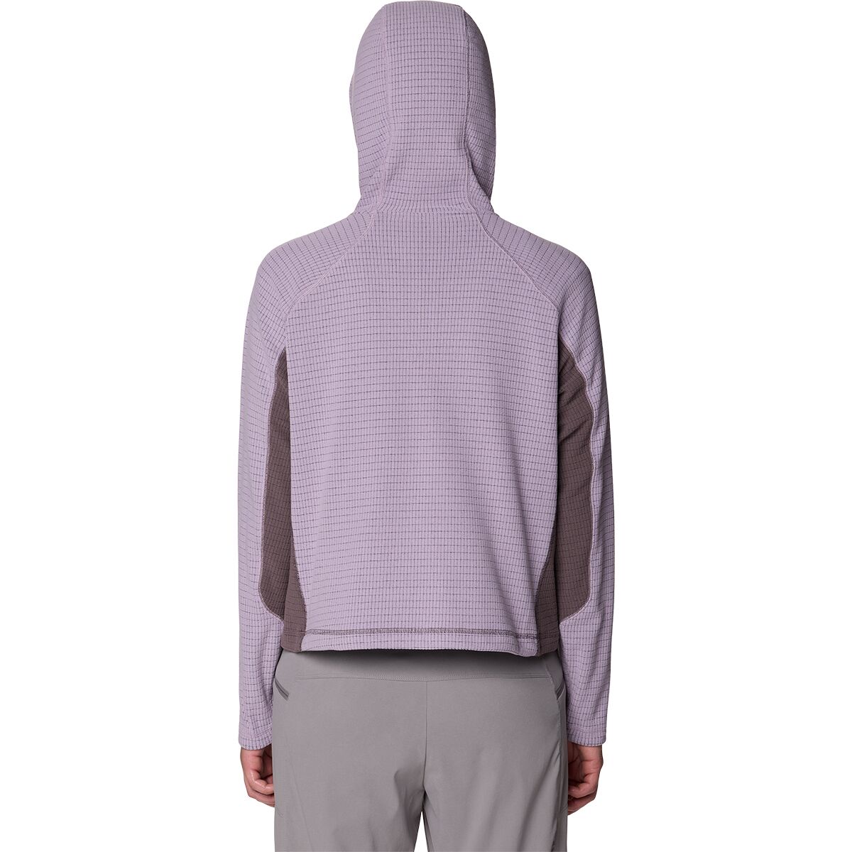 Женское худи Mountain Hardwear Summit Grid 1/2-Zip, цвет: Фиолетовый шалфейный — фото 7