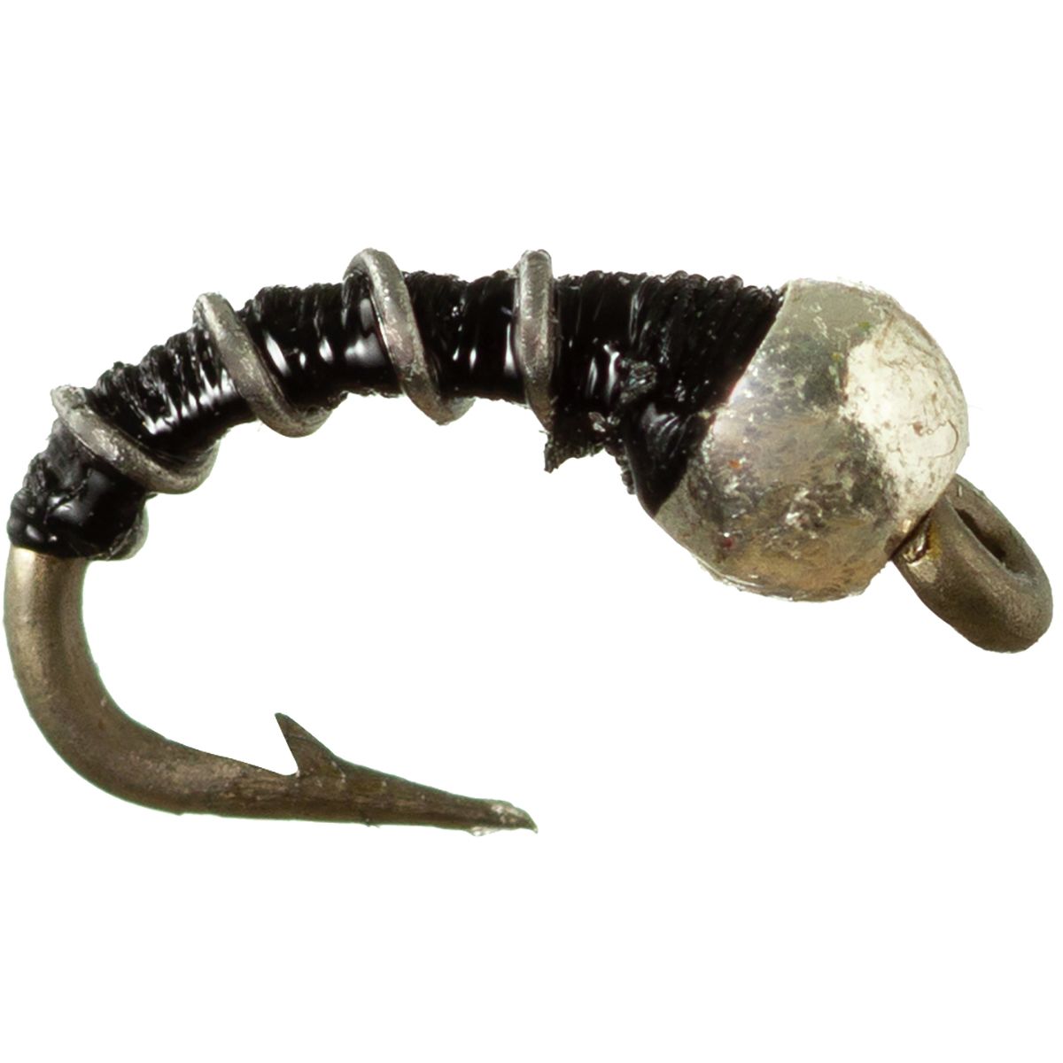 Montana Fly Company Tungsten Zebra Midge 12 Pack Fishing