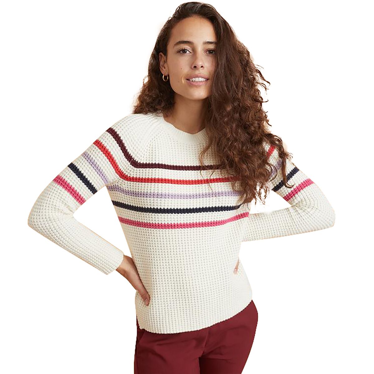 Delaney Striped Sweatshirt
