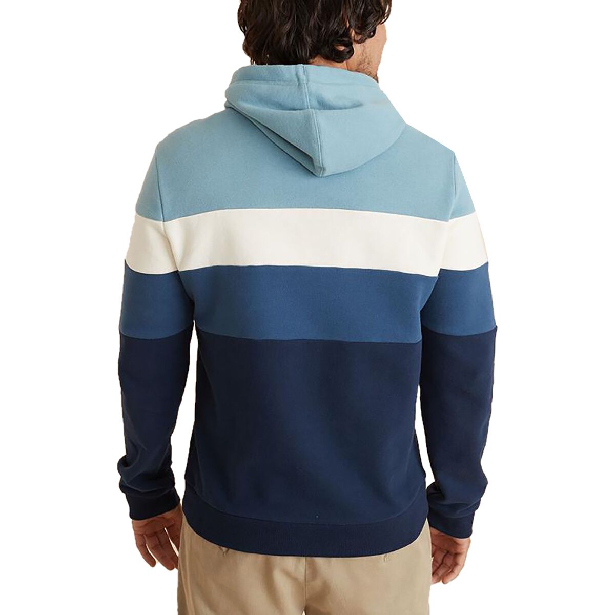 Marine Layer Fashion Colorblock Hoodie Men's Clothing
