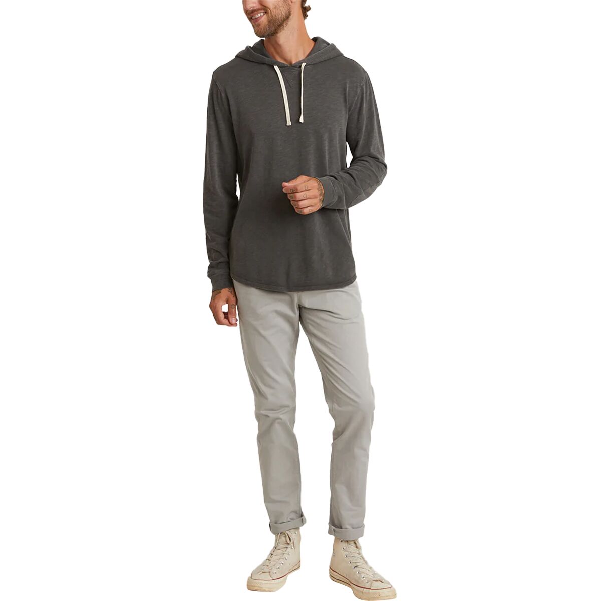Marine Layer Heavy Slub Hoodie Men's Clothing