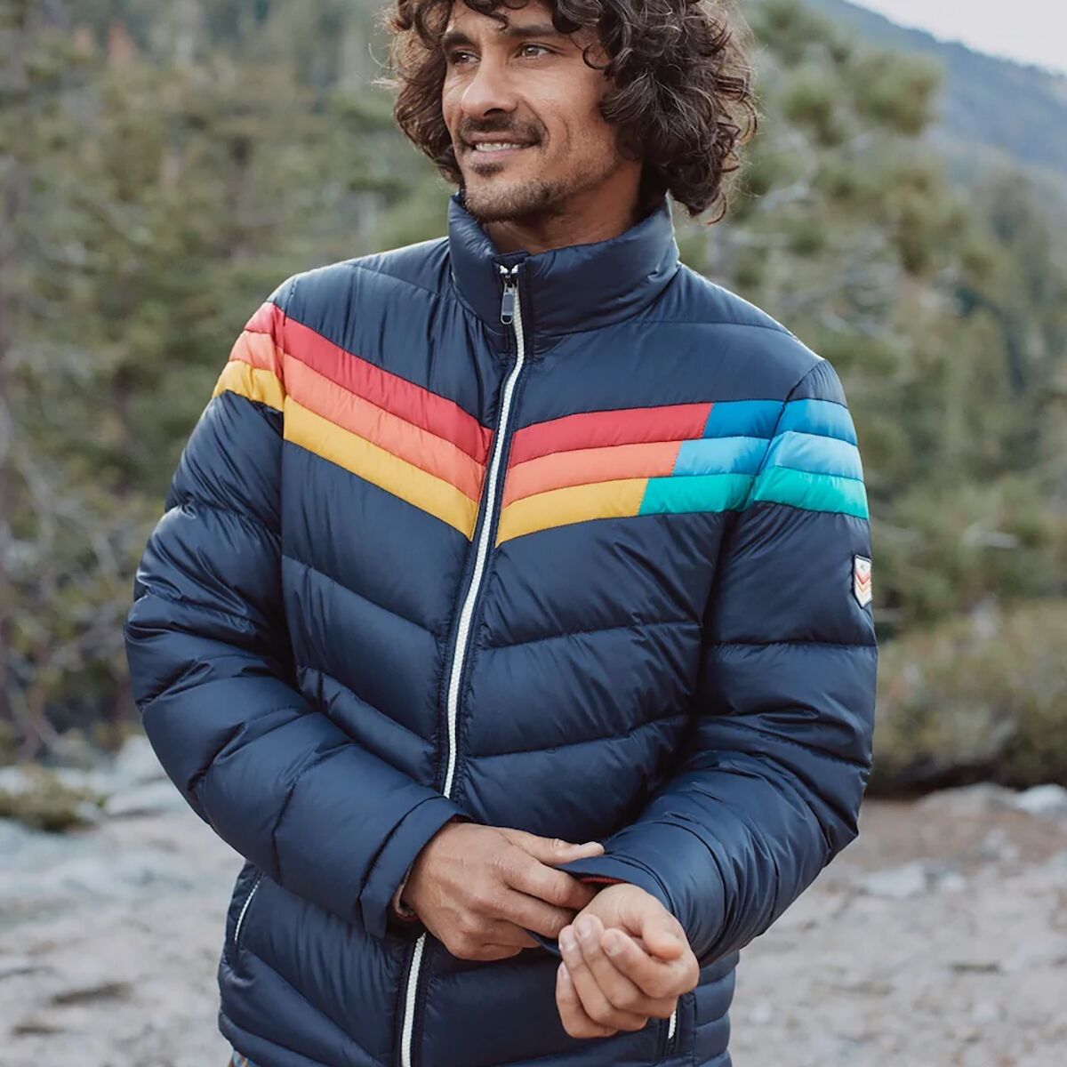 Marine Layer ML Zurich Puffer Coat Men's Clothing