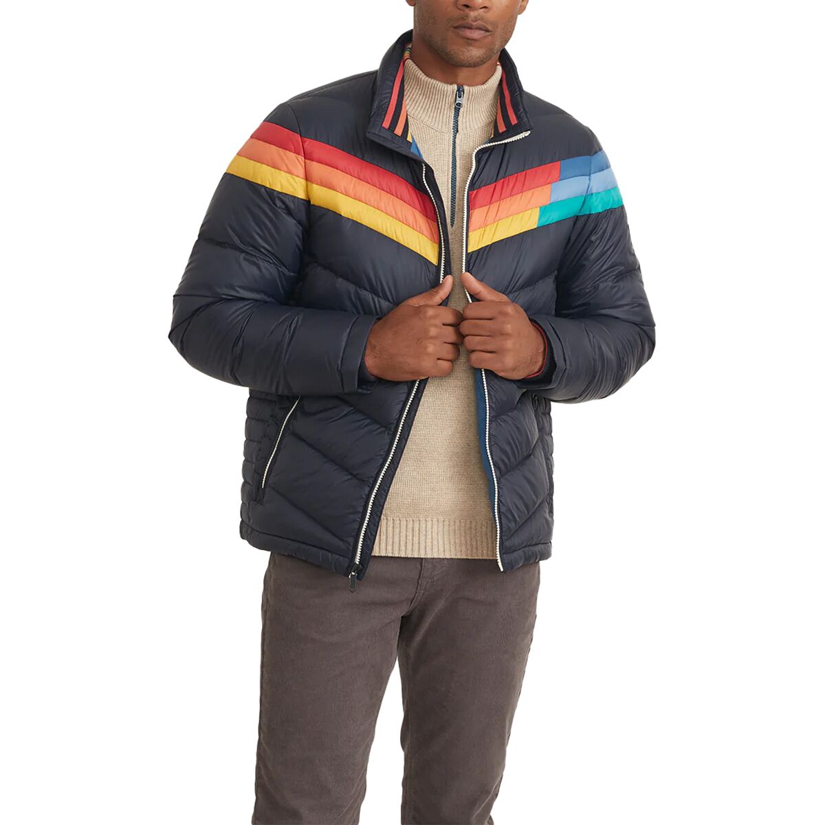 Marine Layer ML Zurich Puffer Coat Men's Clothing