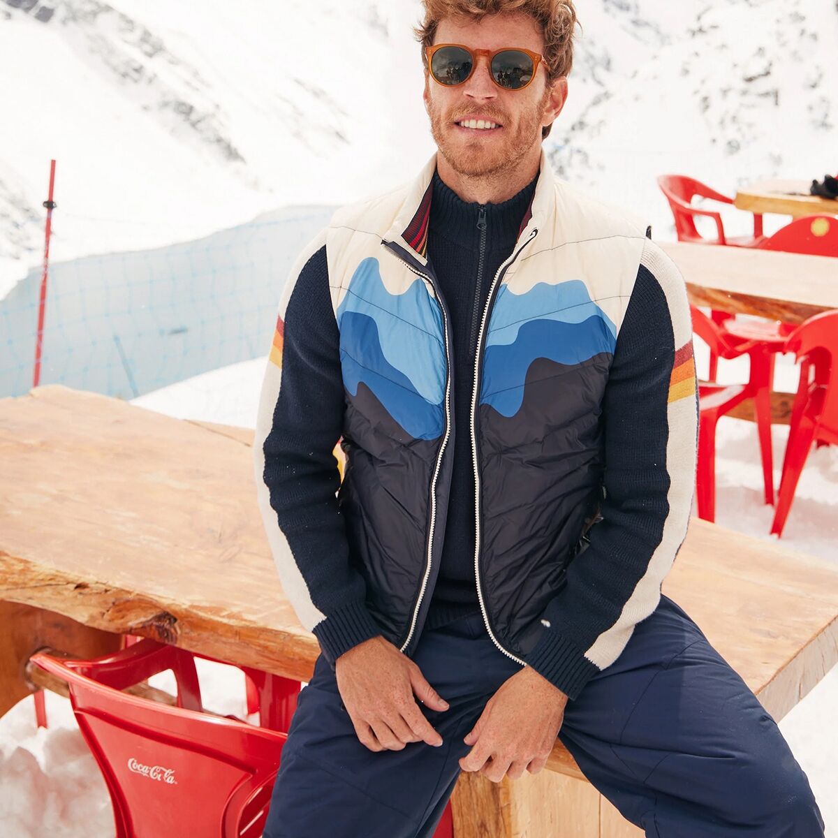 Marine Layer Archive Scenic Puffer Vest - Men´s