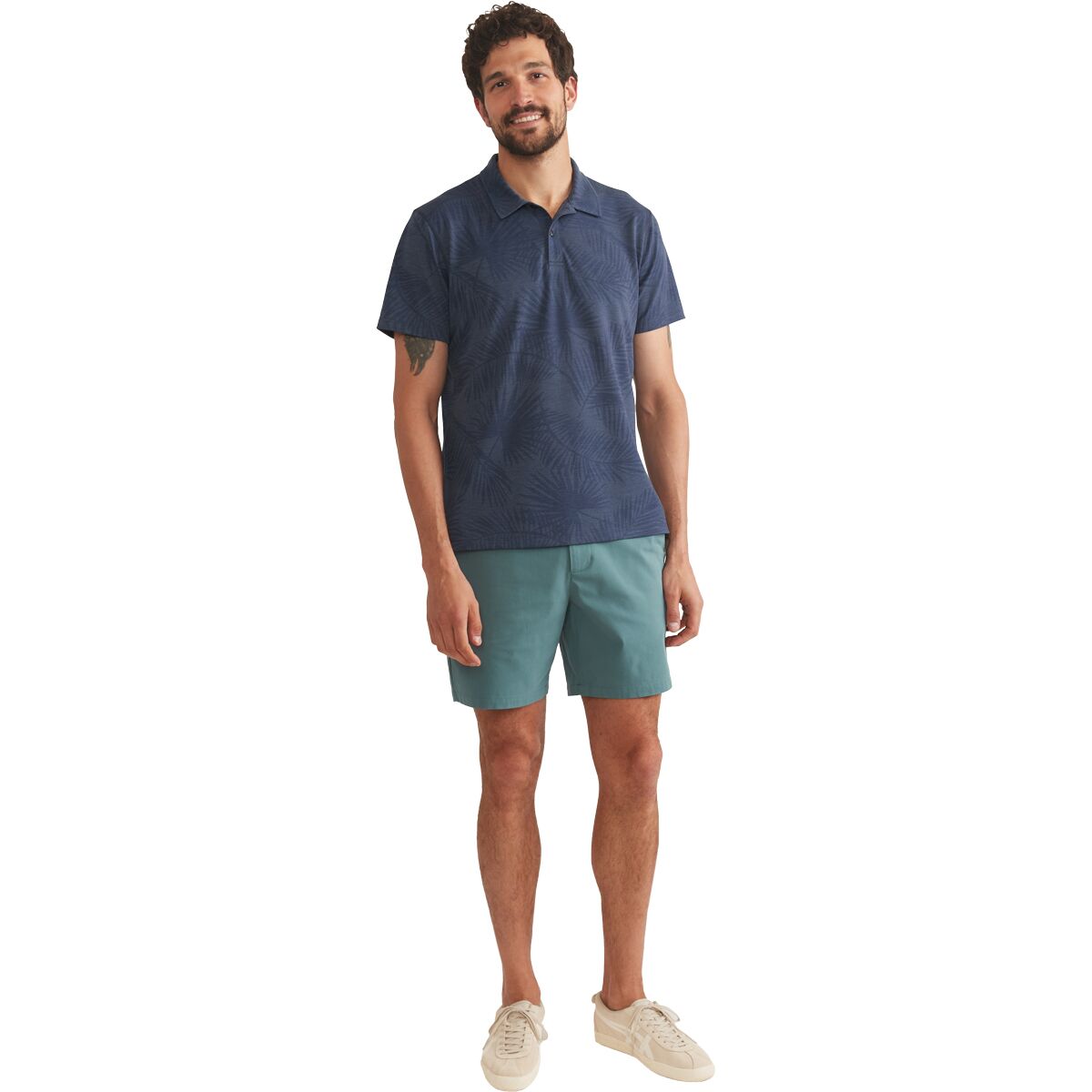 Marine Layer Air Short-Sleeve Polo Shirt - Men´s