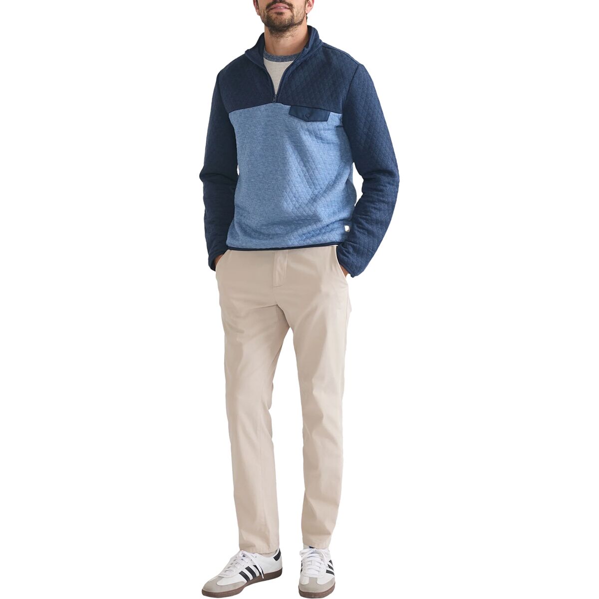 Marine Layer Colorblock Corbet Pullover - Men´s