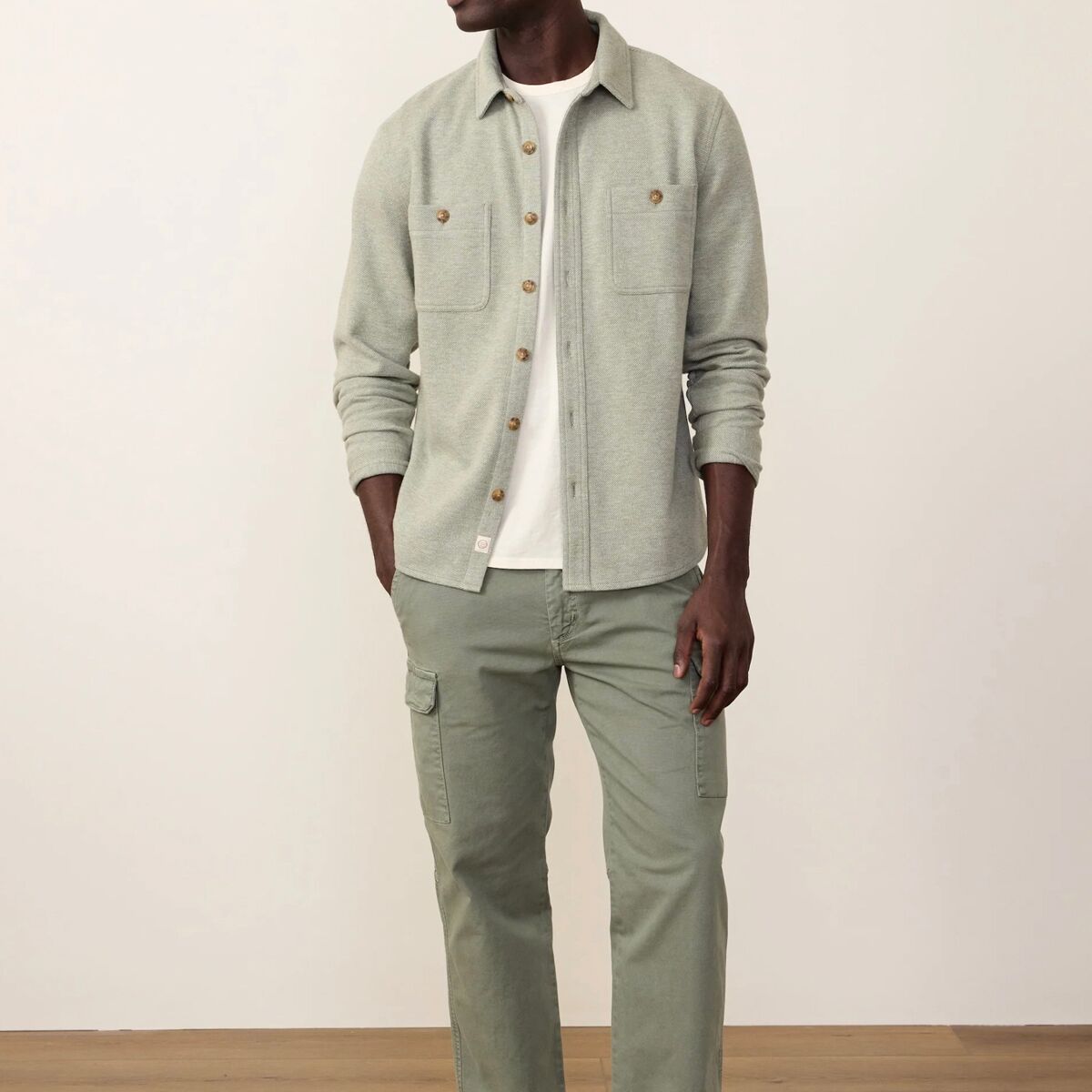 Marine Layer Pacifica Stretch Twill Shirt - Men´s
