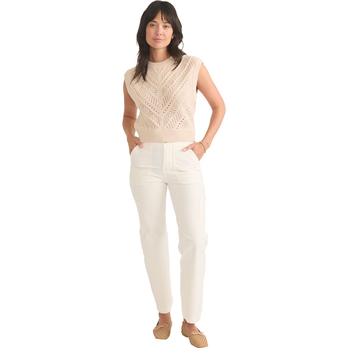 Marine Layer Brooke Textured Vest - Women´s