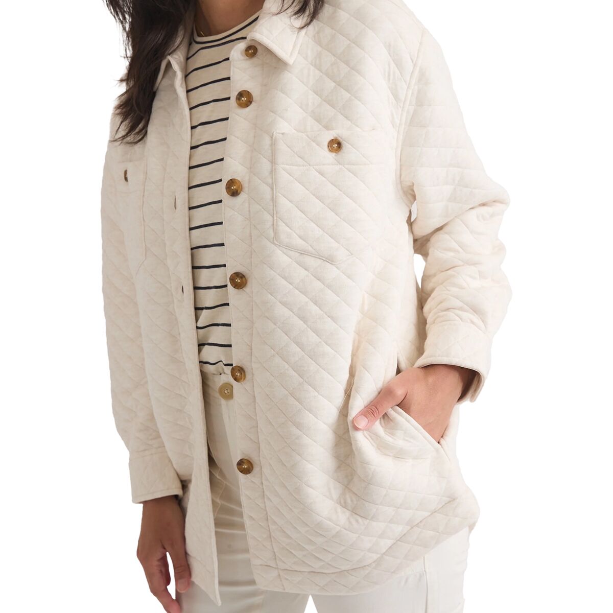 Marine Layer Corbet Shirt Jacket - Women´s