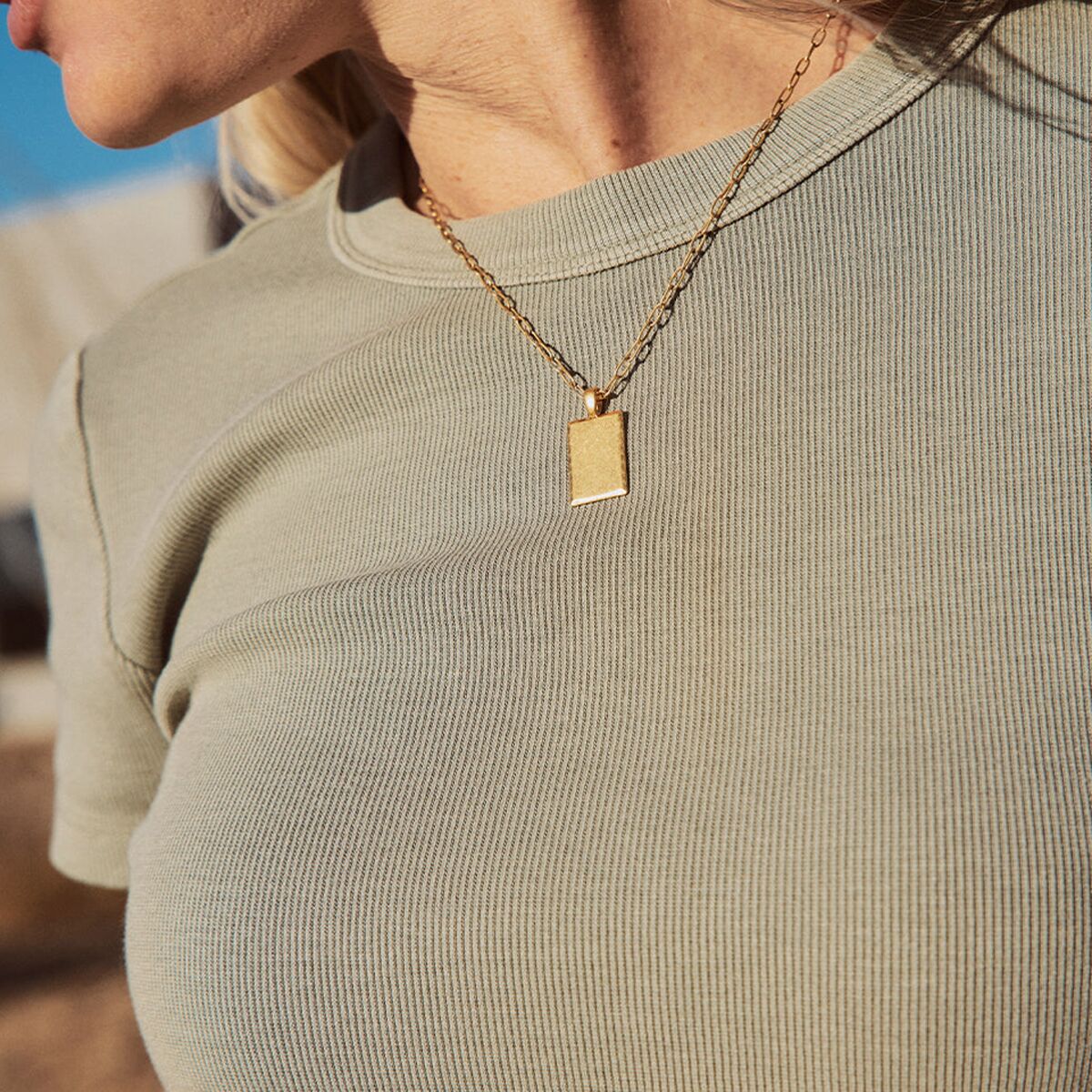 Marine Layer Lexi Rib Sun-In Crew T-Shirt - Women´s