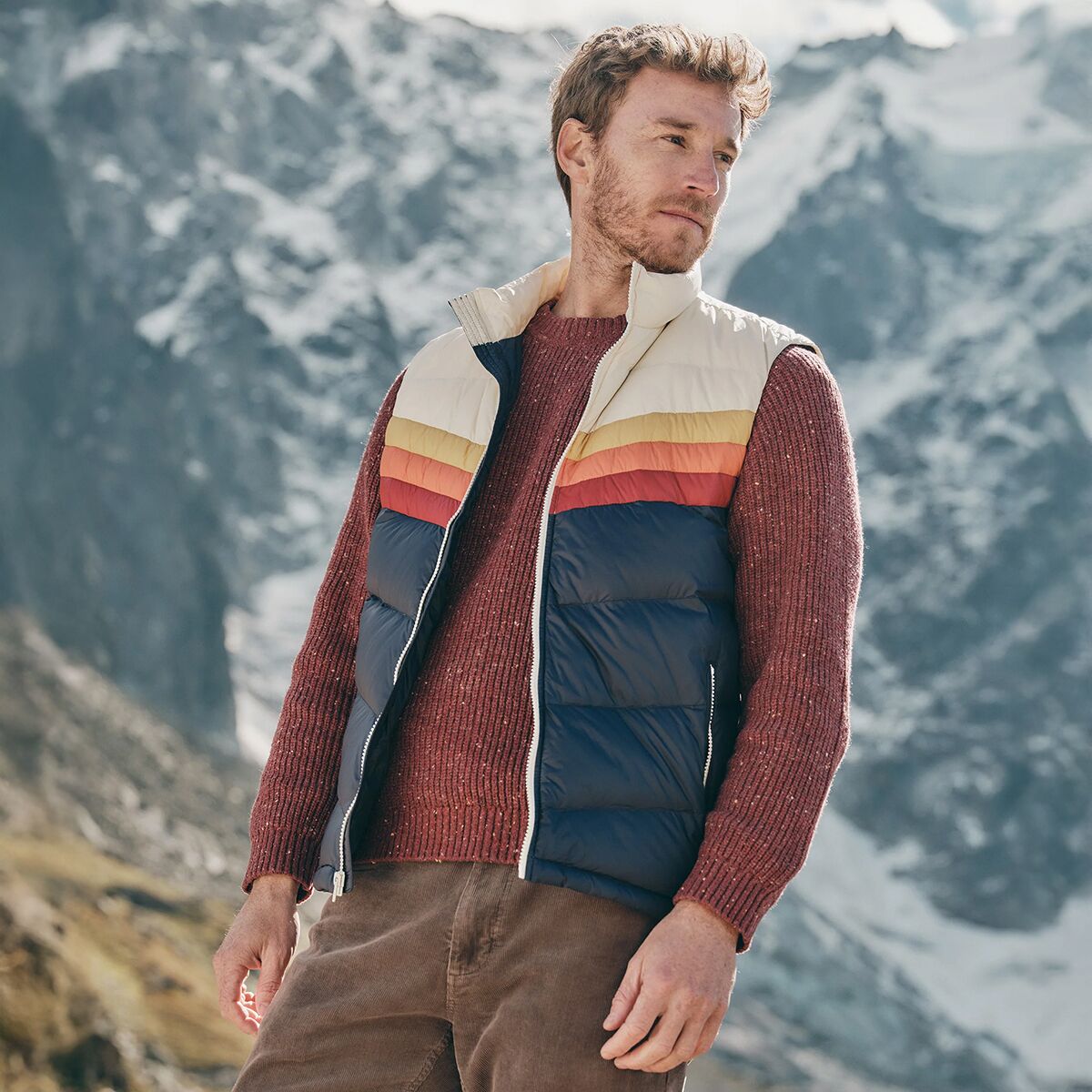 Marine Layer Archive Puffer Vest - Men´s