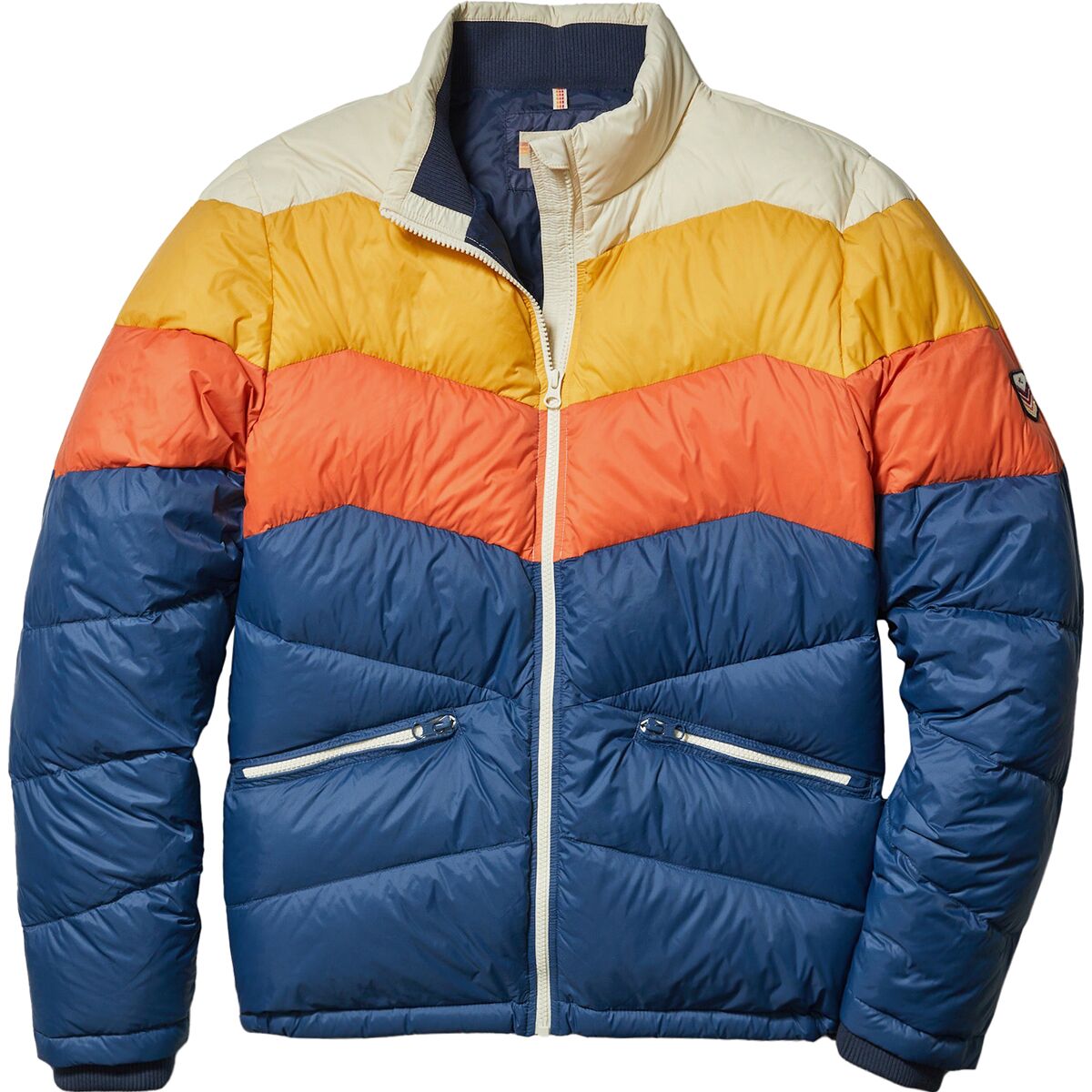Marine Layer Colorblock Puffer Jacket - Men´s