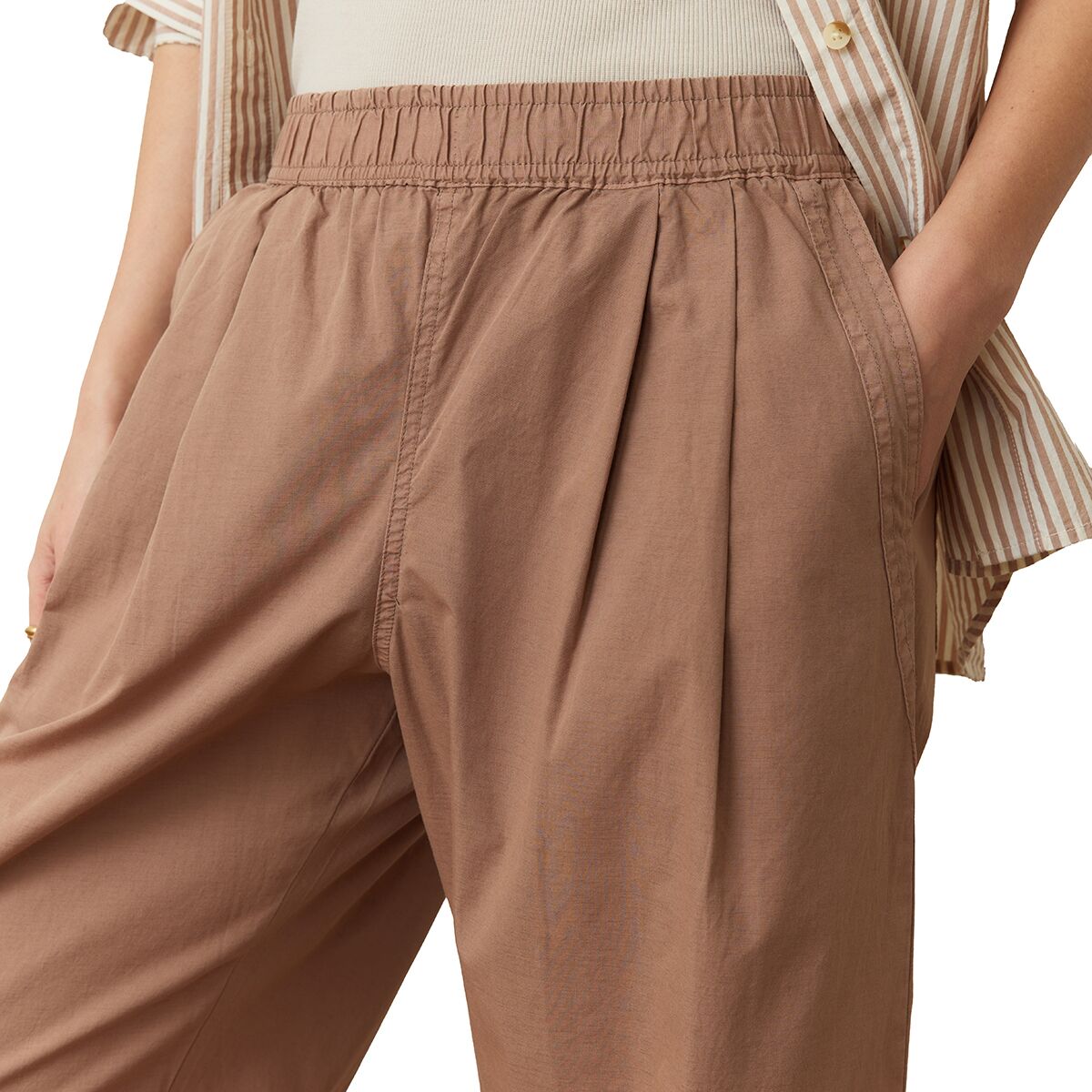 Marine Layer Barrel Leg Poplin Pant - Women´s