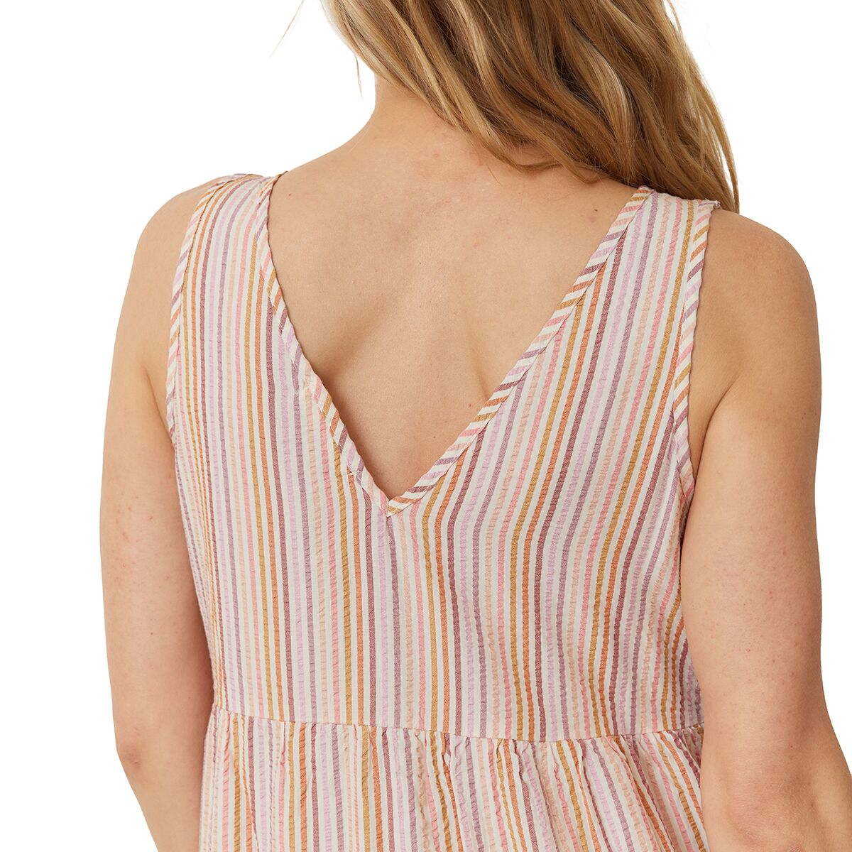 Marine Layer Corinne Seersucker Maxi Dress - Women´s