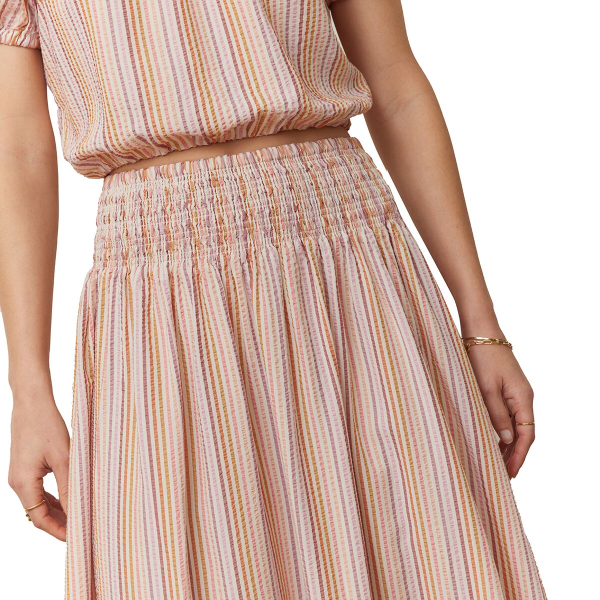 Marine Layer Corinne Seersucker Skirt - Women´s