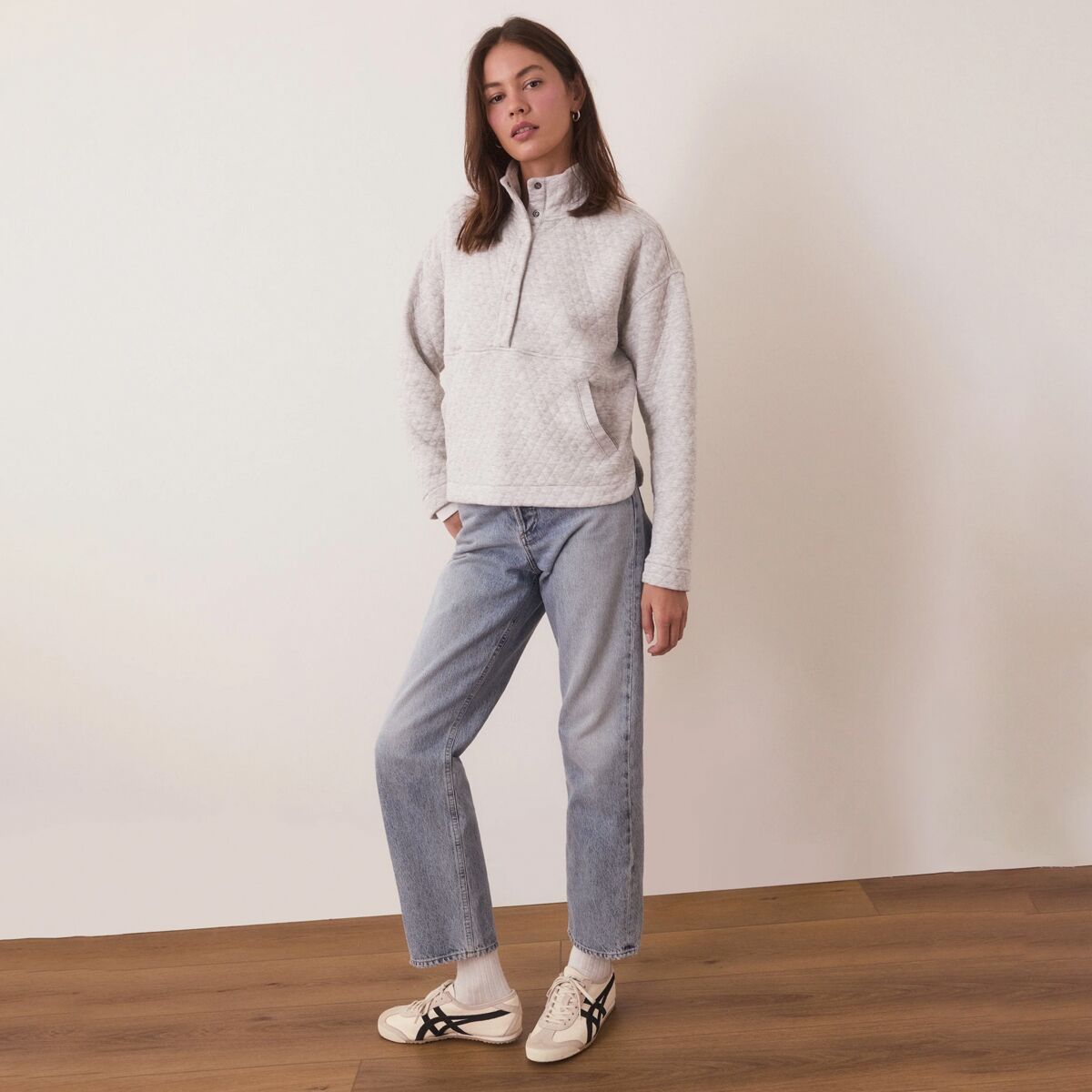 Marine Layer Corbet Funnel Neck Pullover - Women´s