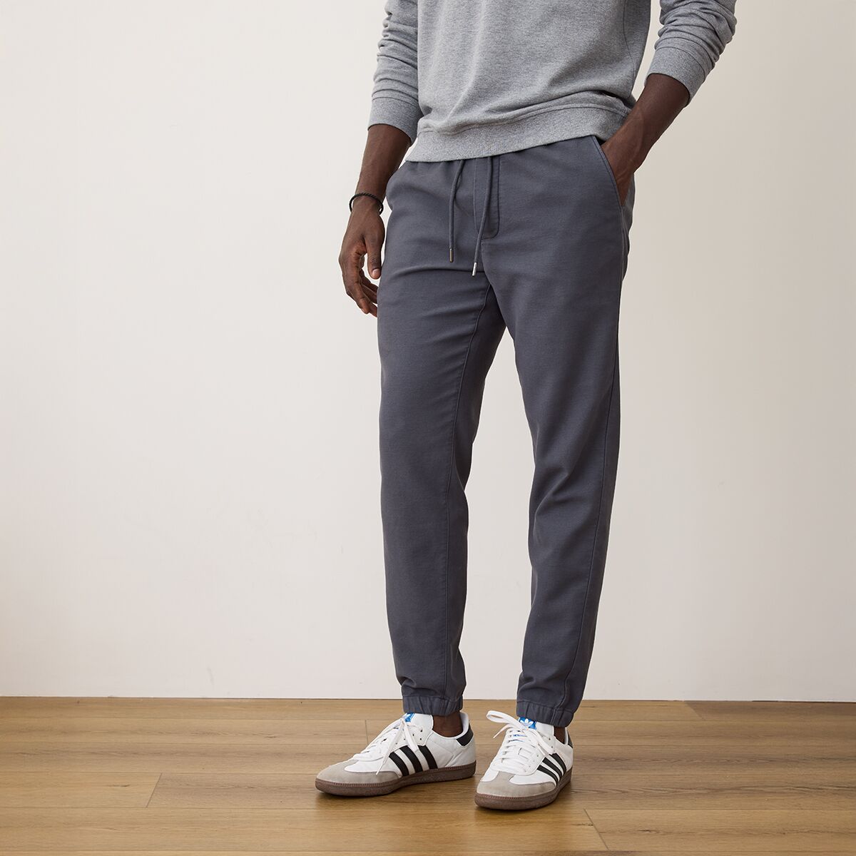Мужские брюки Marine Layer Saturday Favorite Jogger, цвет: Чернильный — фото 3