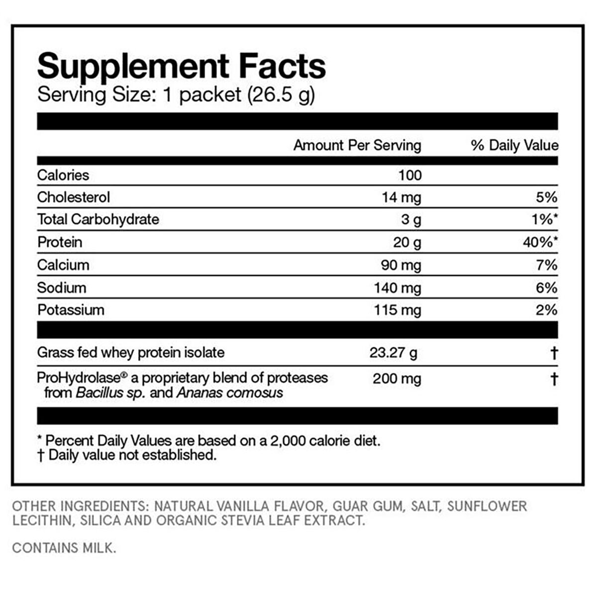 Momentous Essential Grass-Fed Whey Protein