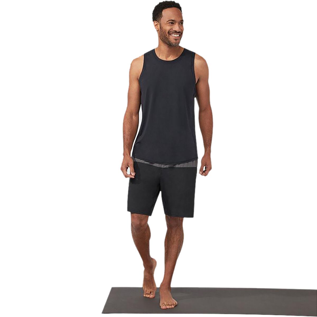 Manduka Lunge Blocked Short Men's Yoga